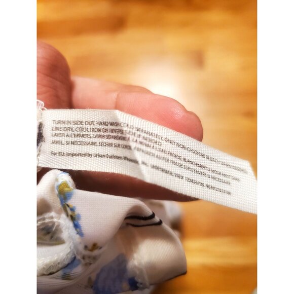 Intimataly Free People Floral Stripe Short Sleeve Stretch Top XXS - Picture 6 of 7